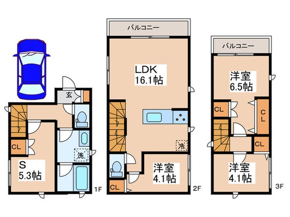 Kolet千川＃13の物件間取画像